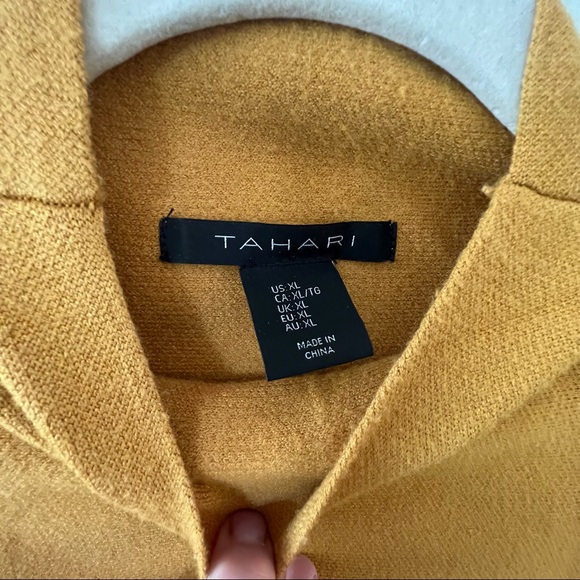 Tahari Moc Neck Sweater Soft Sz XL - Picture 4 of 12